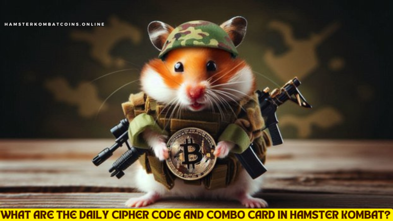 What are the daily cipher code and combo card in Hamster Kombat?